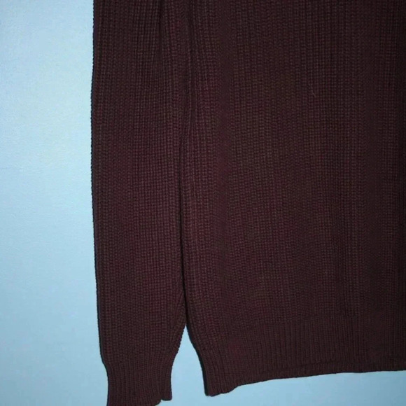 Zara Wine Colored Sized Medium Sweater - Picture 4 of 11